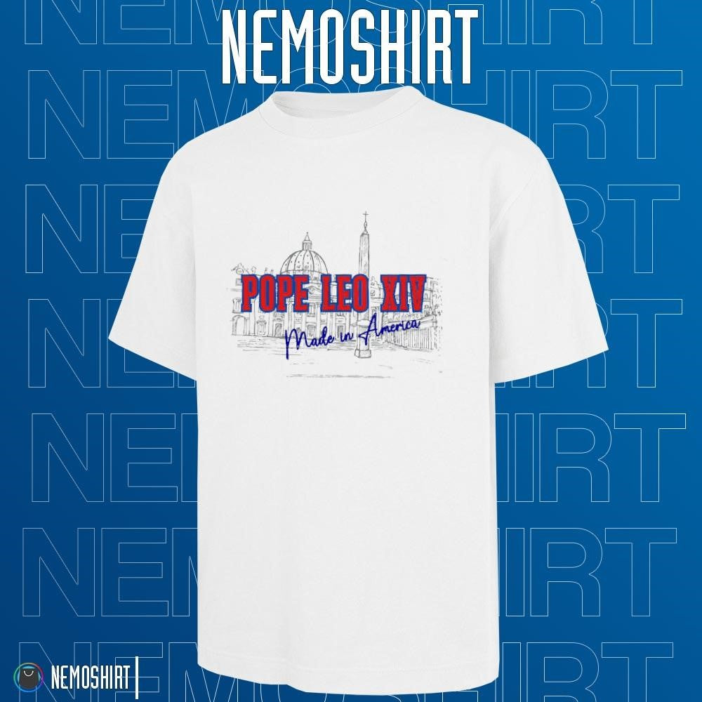 Pope Leo XIV made in America church - Adult & Kids T-Shirts, Sweatshirts & Hoodies apparel design preview 1
