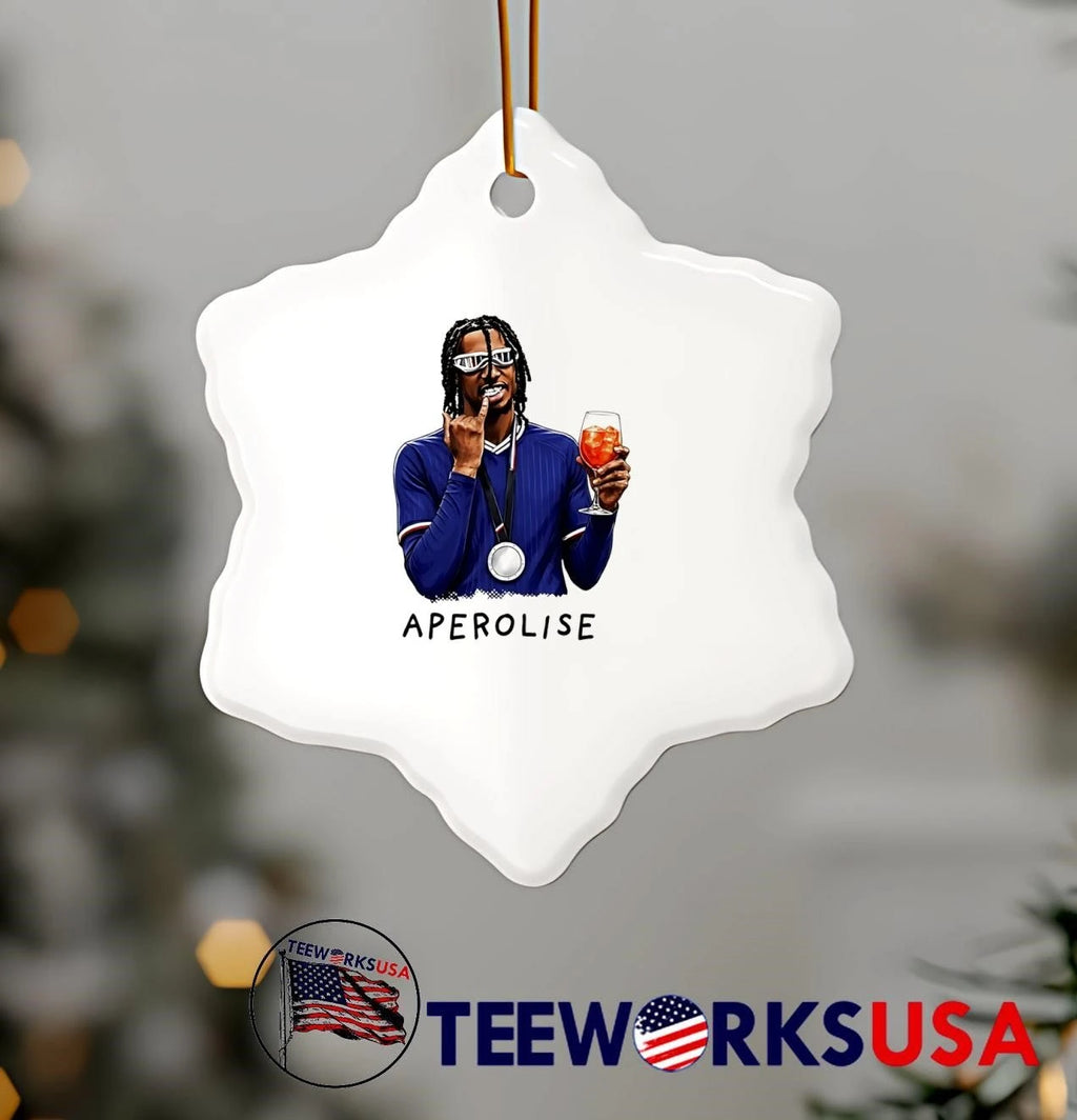Aperolise Man Wearing Medal And Sunglasses Holding - Adult & Kids T-Shirts, Sweatshirts & Hoodies apparel design preview 5
