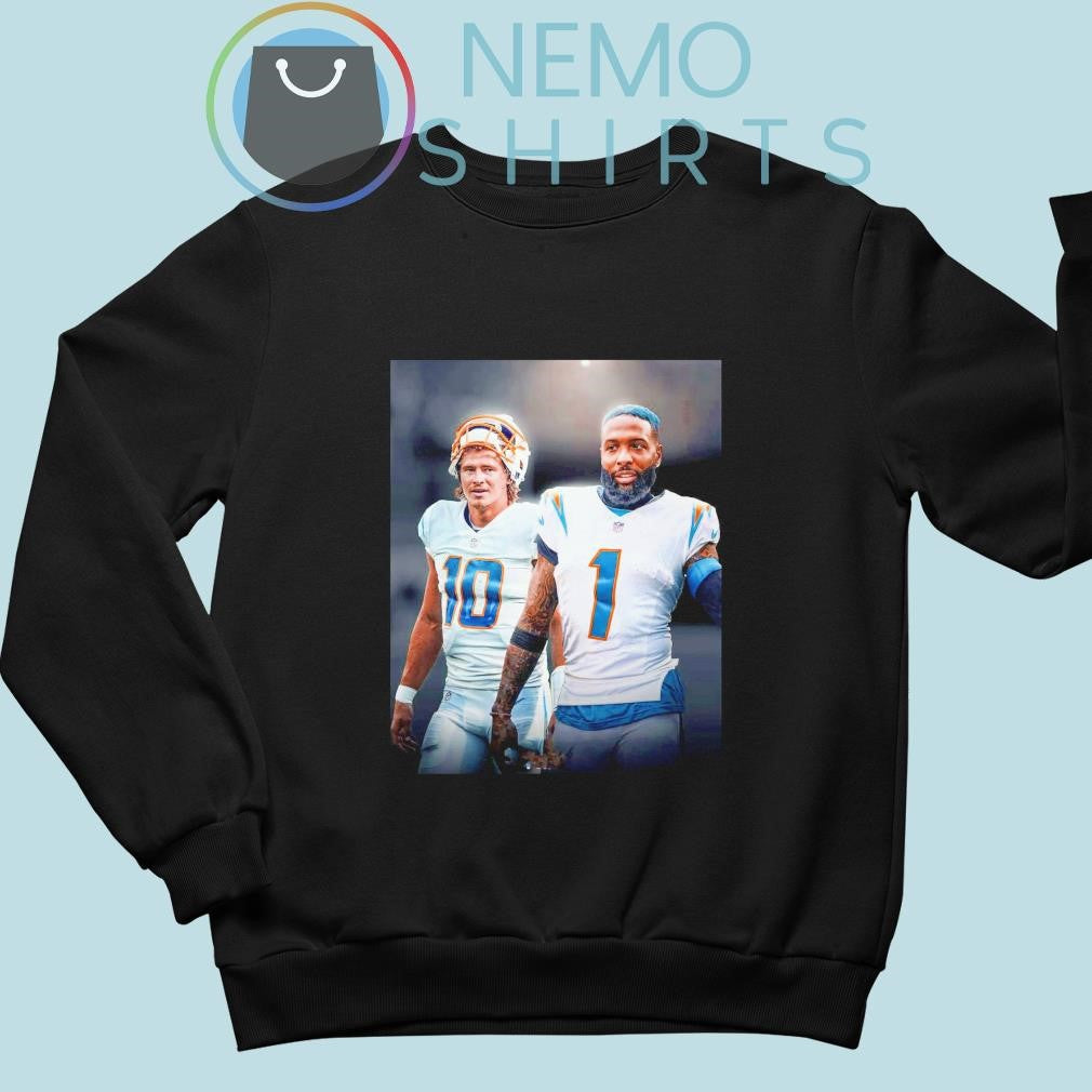 Los Angeles Chargers Justin Herbert and Quentin - Adult & Kids T-Shirts, Sweatshirts & Hoodies apparel design preview 4