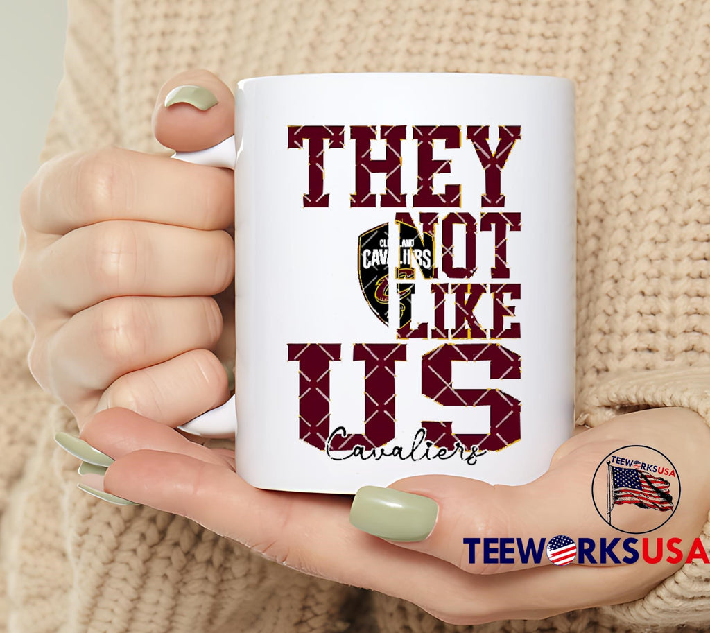 They Not Like Us Cleveland Cavaliers Basketball - Adult & Kids T-Shirts, Sweatshirts & Hoodies apparel design preview 6
