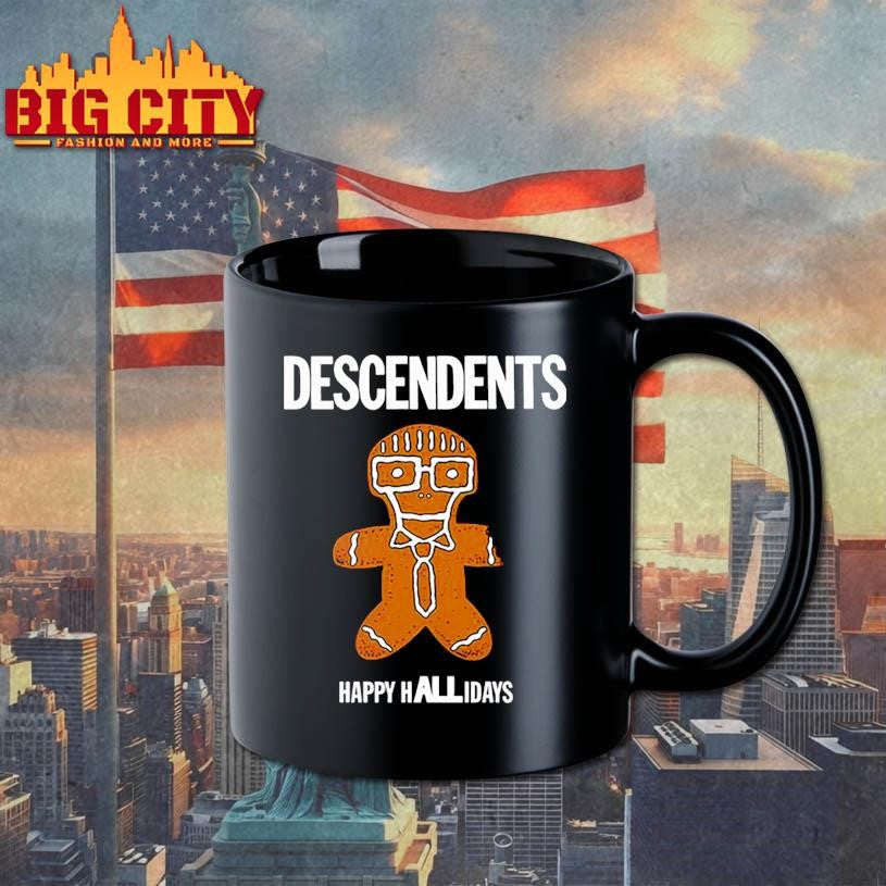 Descendents Happy HALLidays - Adult & Kids T-Shirts, Sweatshirts & Hoodies apparel design preview 3
