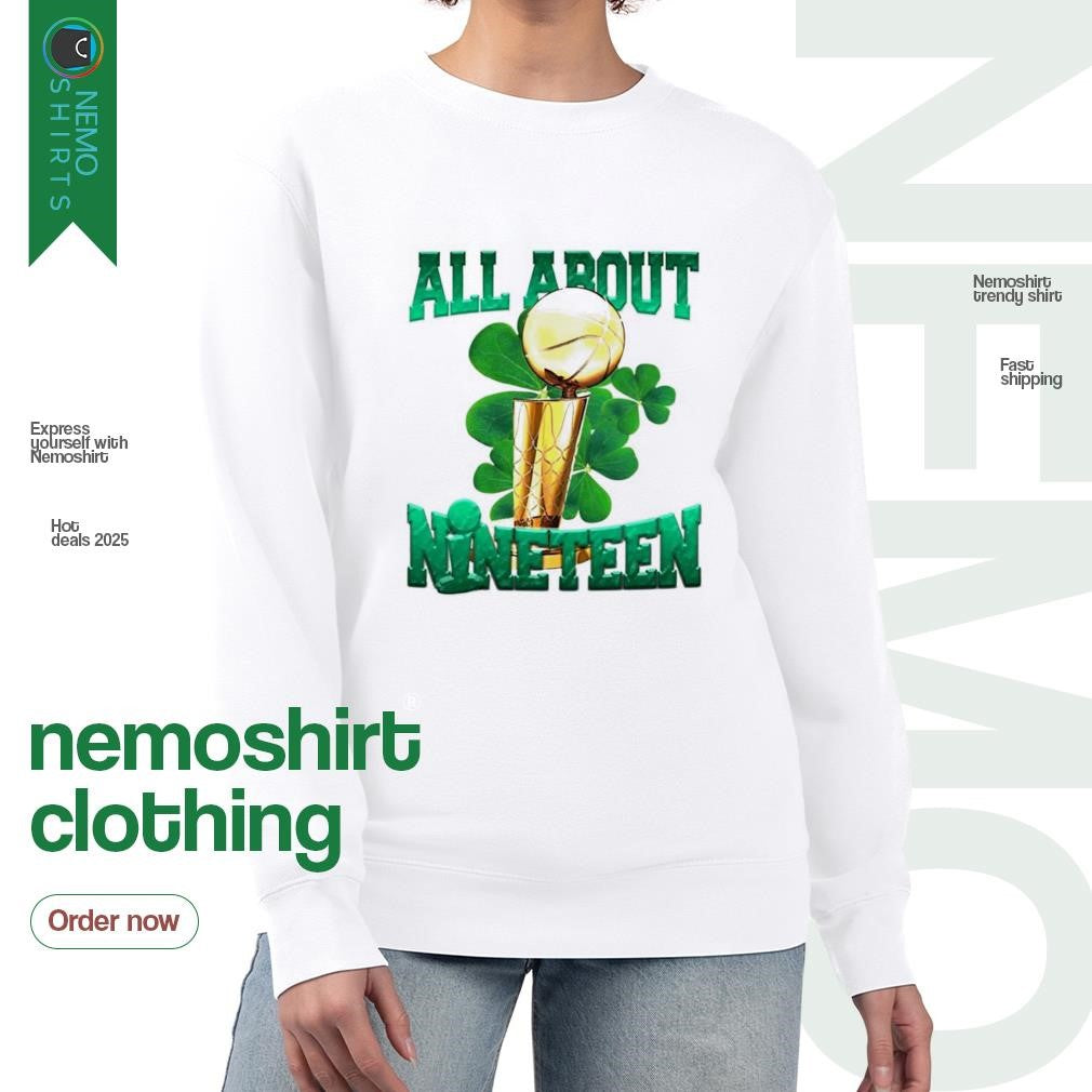 All about nineteen 19 Jayson Tatum Boston Celtics - Adult & Kids T-Shirts, Sweatshirts & Hoodies apparel design preview 4