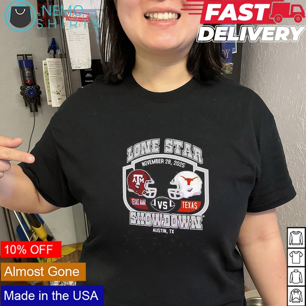 Lone Star showdown 2025 Texas A&M Aggies vs Longhorns - Adult & Kids T-Shirts, Sweatshirts & Hoodies apparel design preview 3