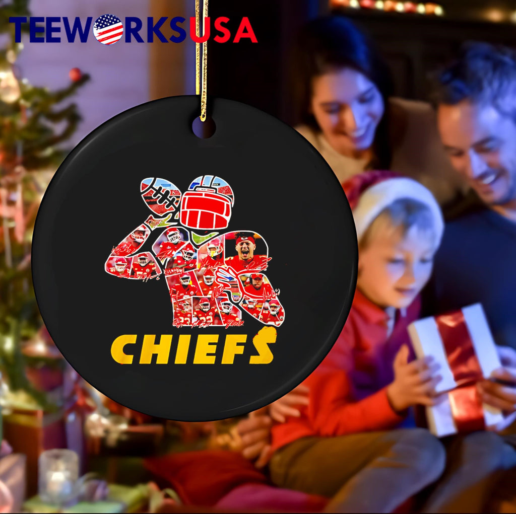 Kansas City Chiefs 2025 New Design face - Adult & Kids T-Shirts, Sweatshirts & Hoodies apparel design preview 4