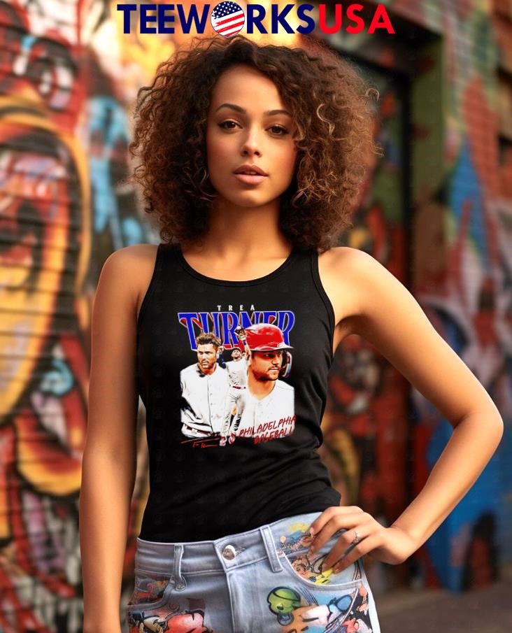Trea Turner Philadelphia Vintage - Adult & Kids T-Shirts, Sweatshirts & Hoodies apparel design preview 7
