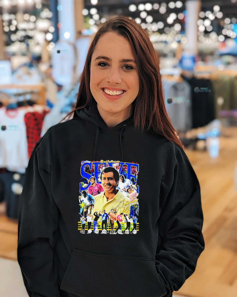 Spanish legend Seve Ballesteros Ryder Cup graphic - Adult & Kids T-Shirts, Sweatshirts & Hoodies apparel design preview 5