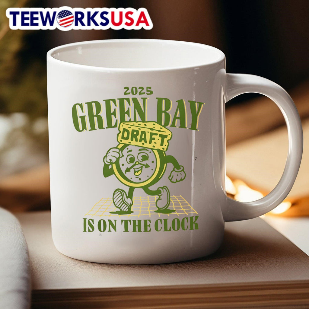 2025 Green Bay is on the clock - Adult & Kids T-Shirts, Sweatshirts & Hoodies apparel design preview 4