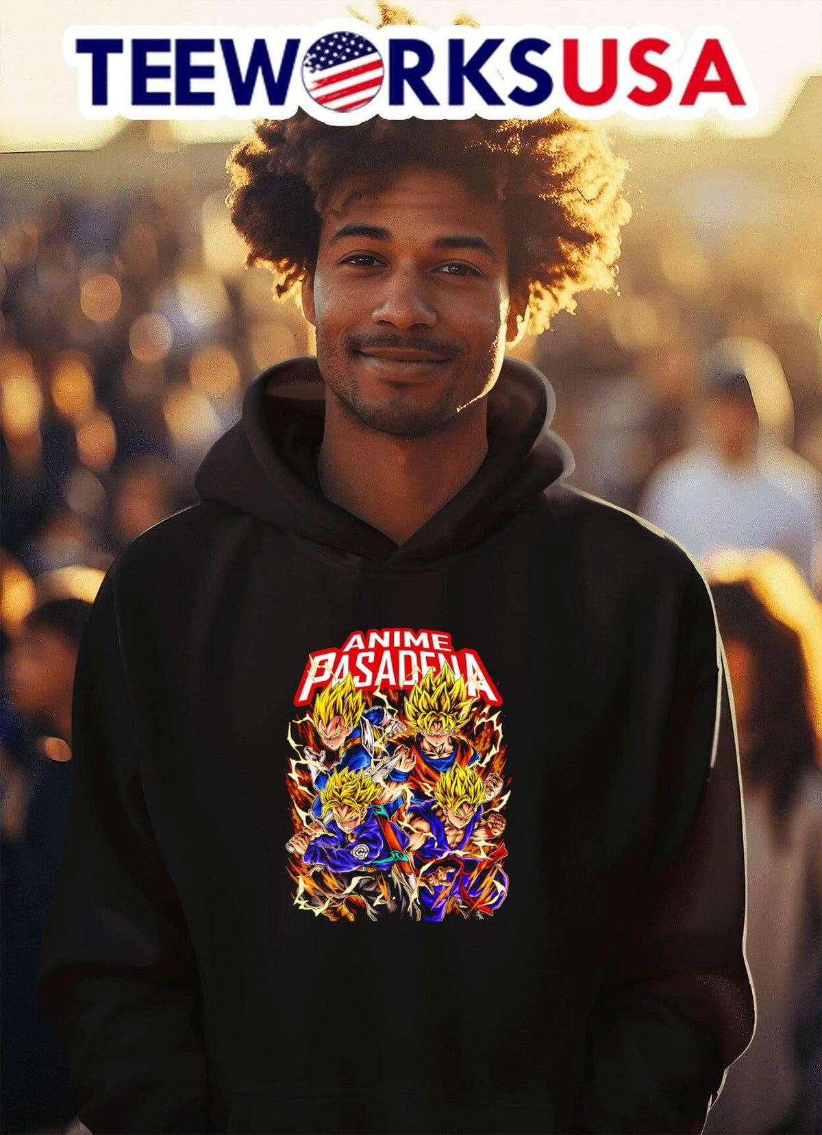 Dragon Ball anime pasadena - Adult & Kids T-Shirts, Sweatshirts & Hoodies apparel design preview 2