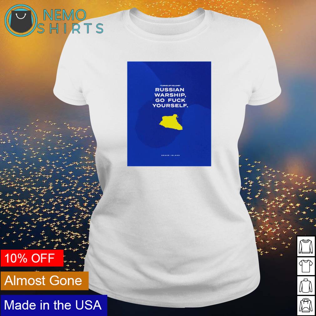 Turns up volume Russian warship go fuck yourself - Adult & Kids T-Shirts, Sweatshirts & Hoodies apparel design preview 3