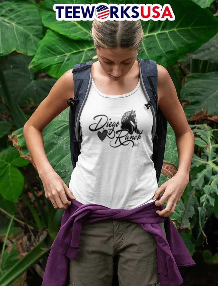 Diego Ranch Inc horse heart - Adult & Kids T-Shirts, Sweatshirts & Hoodies apparel design preview 4