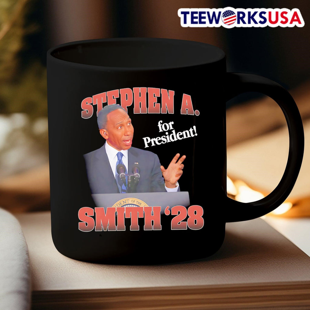 Stephen A for President Smith '28 - Adult & Kids T-Shirts, Sweatshirts & Hoodies apparel design preview 3