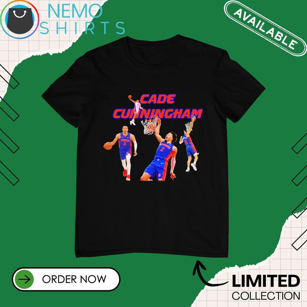 Cade Cunningham Detroit Pistons - Adult & Kids T-Shirts, Sweatshirts & Hoodies apparel design preview 1