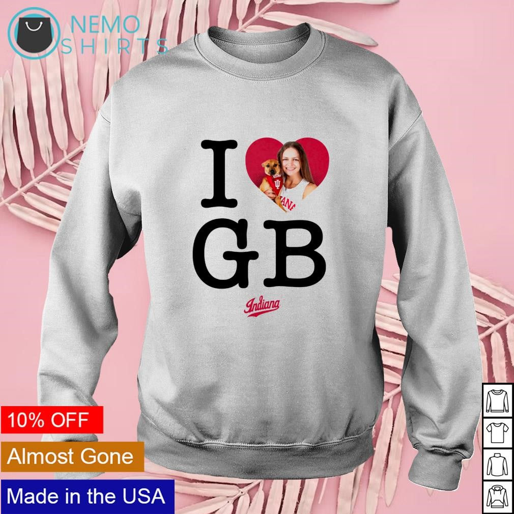 I love GB Grace Berger Indiana Hoosiers - Adult & Kids T-Shirts, Sweatshirts & Hoodies apparel design preview 3