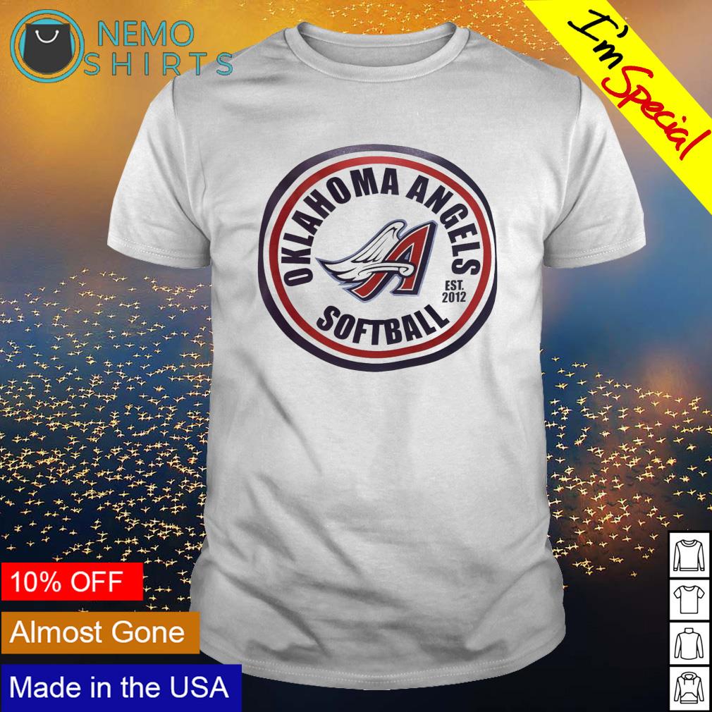 Oklahoma Angels softball est 2012 - Adult & Kids T-Shirts, Sweatshirts & Hoodies apparel design preview 1