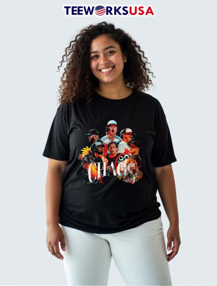 Chaos Player Collage Bird Maryland Flag - Adult & Kids T-Shirts, Sweatshirts & Hoodies apparel design preview 3