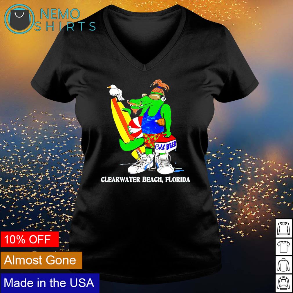 Hipster Clearwater Beach Florida - Adult & Kids T-Shirts, Sweatshirts & Hoodies apparel design preview 5