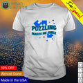 Puzzling makes me smile - Adult & Kids T-Shirts, Sweatshirts & Hoodies apparel design preview 1