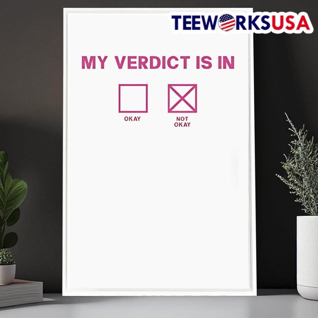 My verdict is in okay - Adult & Kids T-Shirts, Sweatshirts & Hoodies apparel design preview 6
