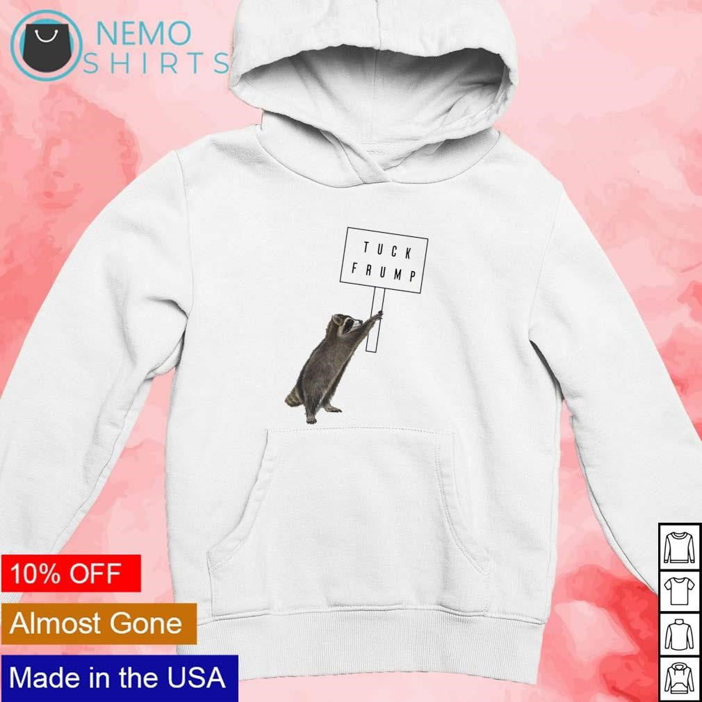 Tuck Frump raccoon - Adult & Kids T-Shirts, Sweatshirts & Hoodies apparel design preview 2