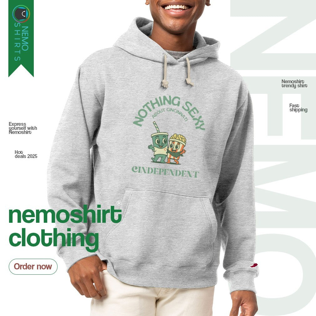 Nothing sexy about Cincinnati cindependent film - Adult & Kids T-Shirts, Sweatshirts & Hoodies apparel design preview 2