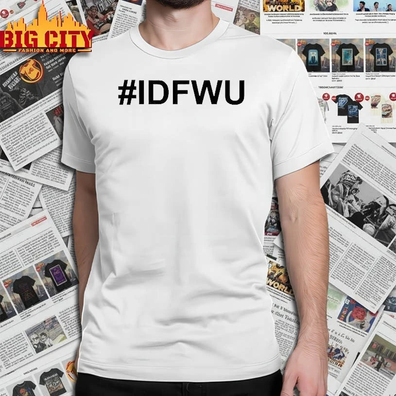 Coco Montrese Wearing #Idfwu - Adult & Kids T-Shirts, Sweatshirts & Hoodies apparel design preview 1