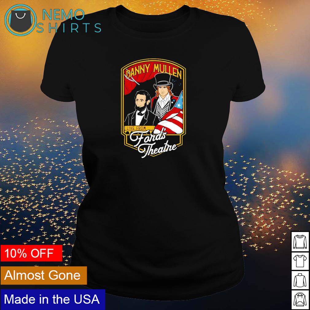 Danny Mullen live from Ford's theatre - Adult & Kids T-Shirts, Sweatshirts & Hoodies apparel design preview 3