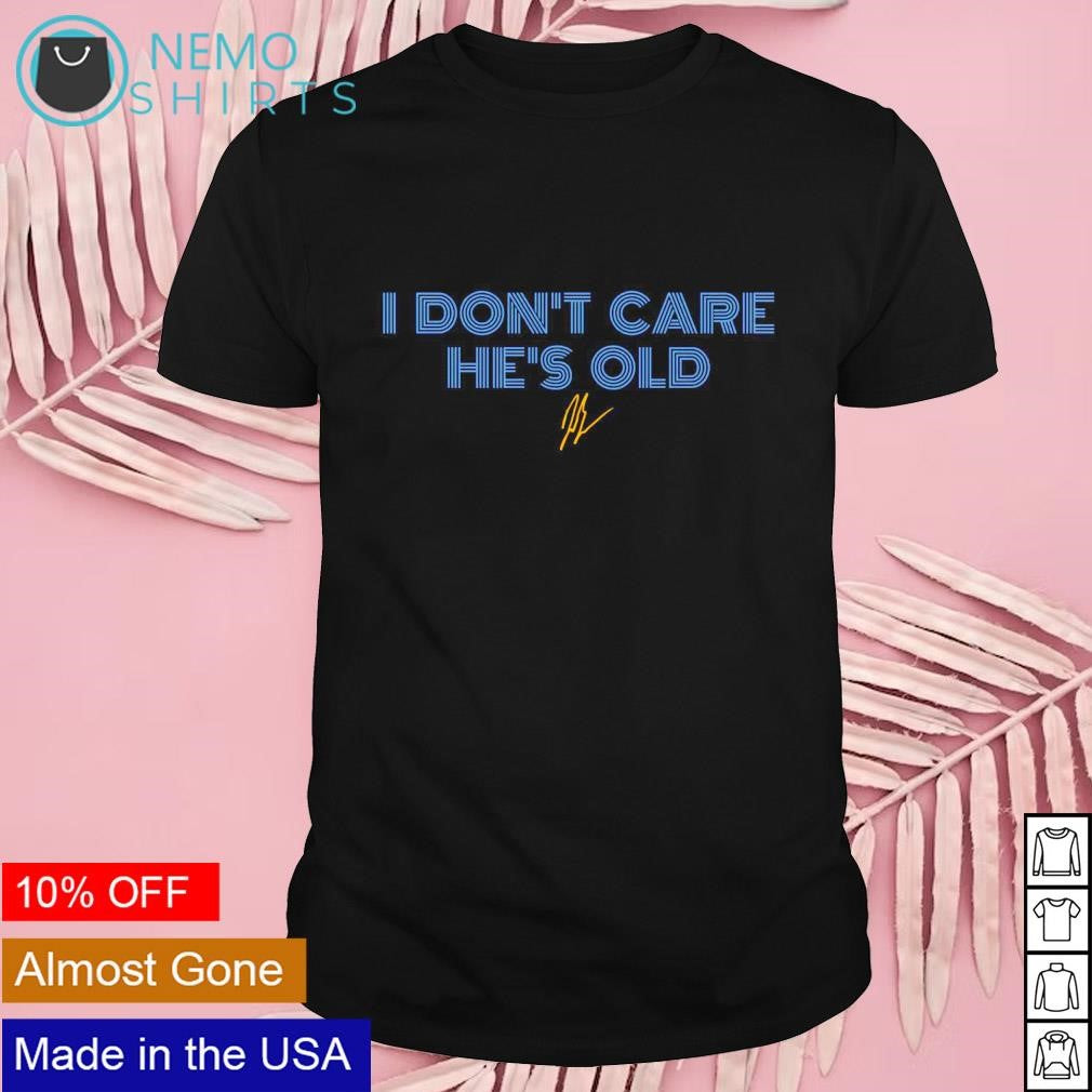 I don't care he's old Memphis basketball - Adult & Kids T-Shirts, Sweatshirts & Hoodies apparel design preview 1