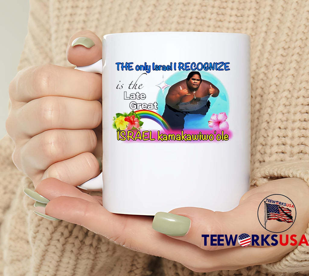 Braddah iz the only Israel I recognize is late great - Adult & Kids T-Shirts, Sweatshirts & Hoodies apparel design preview 6