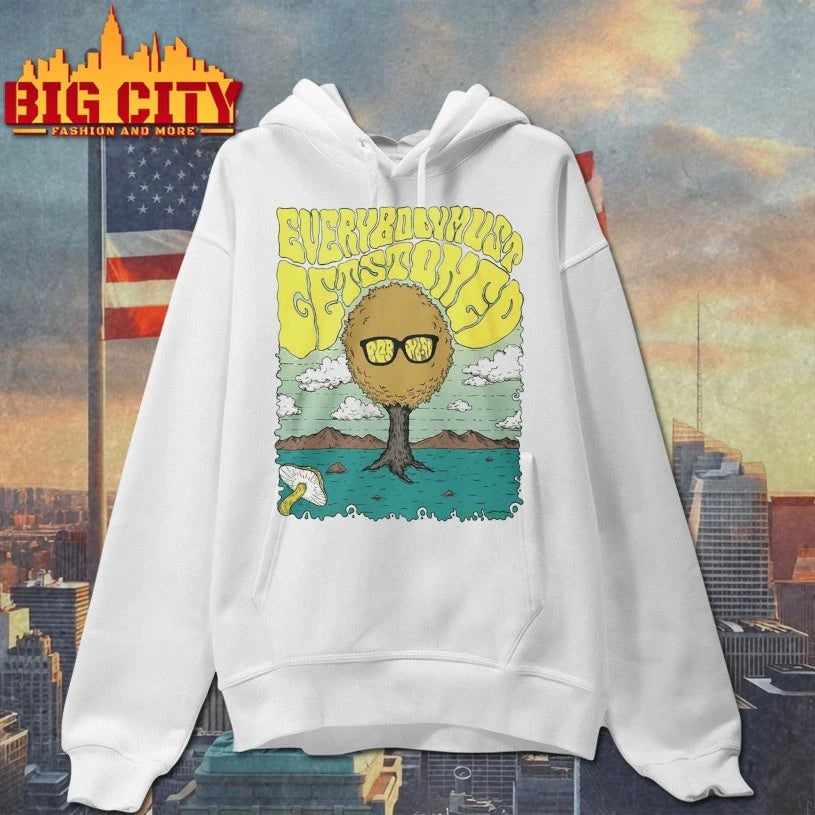 Everybody Must Get Stoned Song Bob Dylan - Adult & Kids T-Shirts, Sweatshirts & Hoodies apparel design preview 2