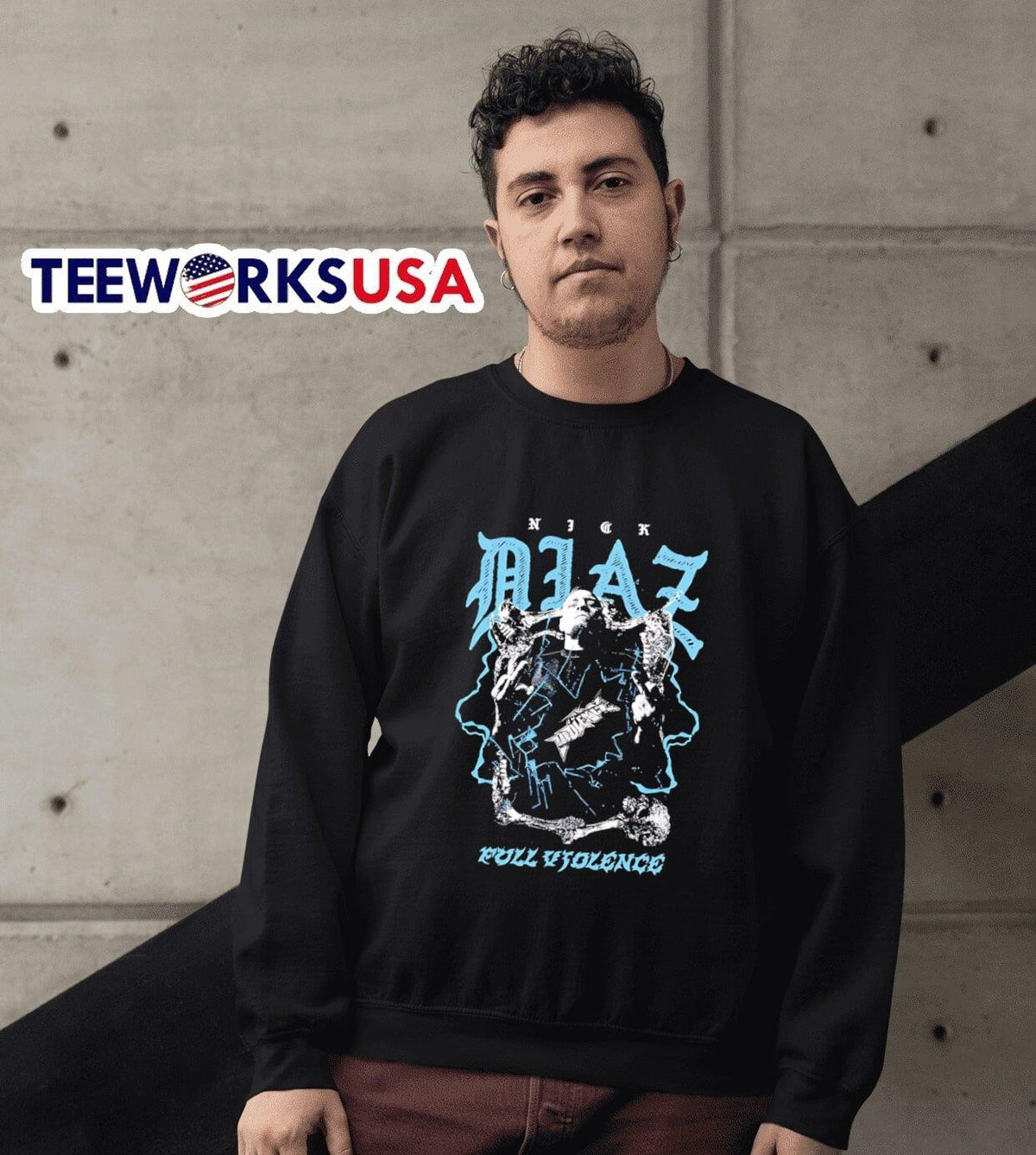 Nick Diaz NDA graphic - Adult & Kids T-Shirts, Sweatshirts & Hoodies apparel design preview 6