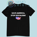 Save America stop socialism - Adult & Kids T-Shirts, Sweatshirts & Hoodies apparel design preview 1