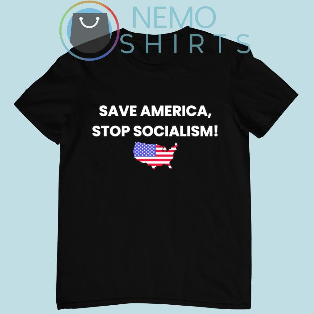 Save America stop socialism - Adult & Kids T-Shirts, Sweatshirts & Hoodies apparel design preview 1