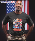 Space trash adventure - Adult & Kids T-Shirts, Sweatshirts & Hoodies apparel design preview 1