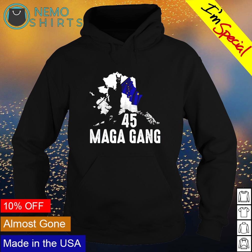 Bigfoot Alaska vote Trump Maga gang - Adult & Kids T-Shirts, Sweatshirts & Hoodies apparel design preview 2