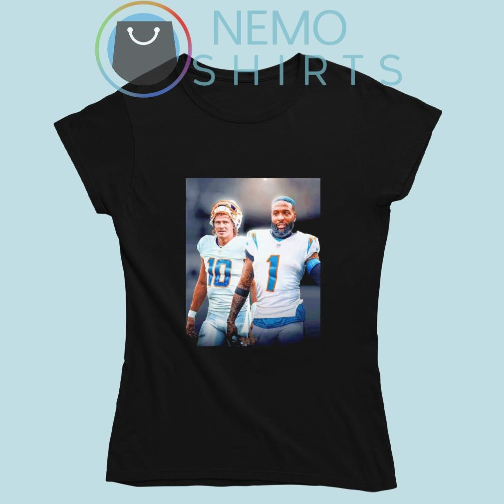 Los Angeles Chargers Justin Herbert and Quentin - Adult & Kids T-Shirts, Sweatshirts & Hoodies apparel design preview 5