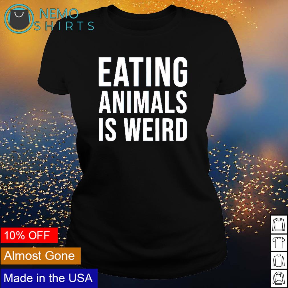 Eating animals is weird - Adult & Kids T-Shirts, Sweatshirts & Hoodies apparel design preview 3