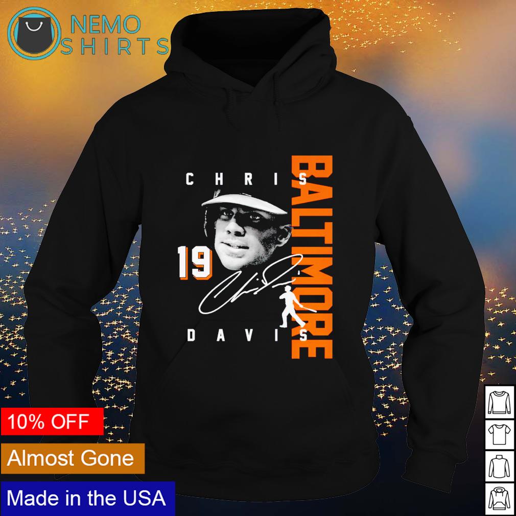 Chris Davis Baltimore Orioles signature - Adult & Kids T-Shirts, Sweatshirts & Hoodies apparel design preview 2