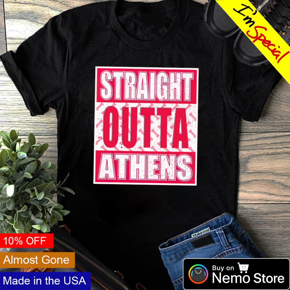 Georgia straight outta athens - Adult & Kids T-Shirts, Sweatshirts & Hoodies apparel design preview 1