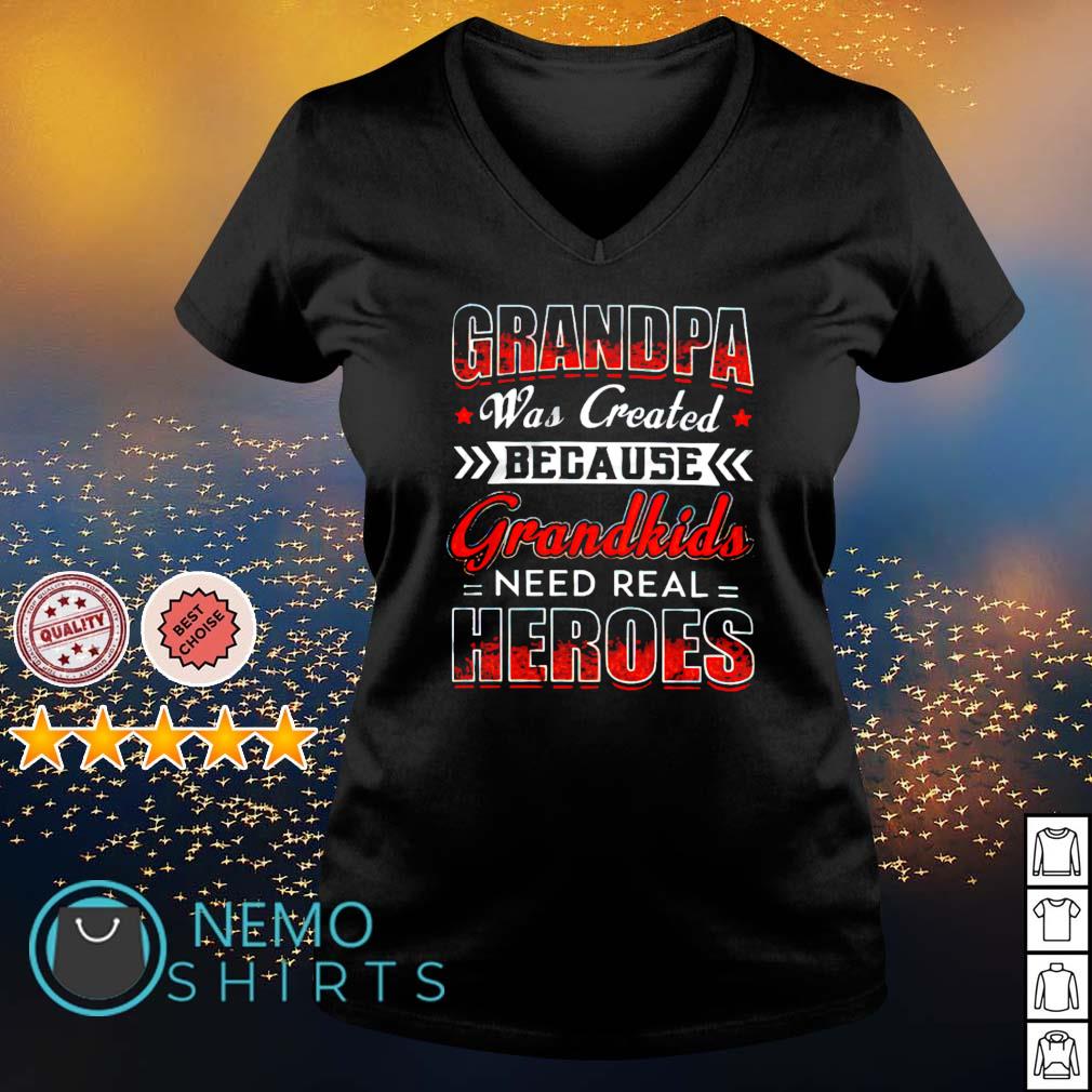 Grandpa was created because Grandkids need real - Adult & Kids T-Shirts, Sweatshirts & Hoodies apparel design preview 5
