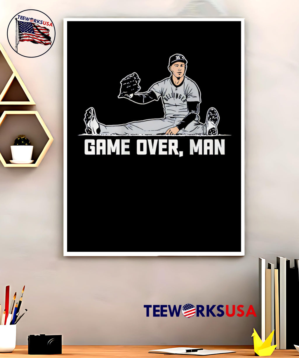 Cody Bellinger Game Over Man - Adult & Kids T-Shirts, Sweatshirts & Hoodies apparel design preview 5