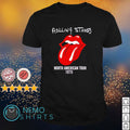 Rolling Stones North American tour 1975 - Adult & Kids T-Shirts, Sweatshirts & Hoodies apparel design preview 1