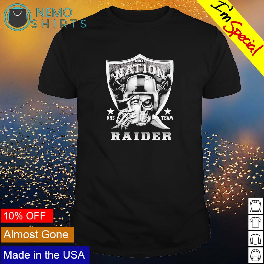 One nation team Raiders - Adult & Kids T-Shirts, Sweatshirts & Hoodies apparel design preview 1