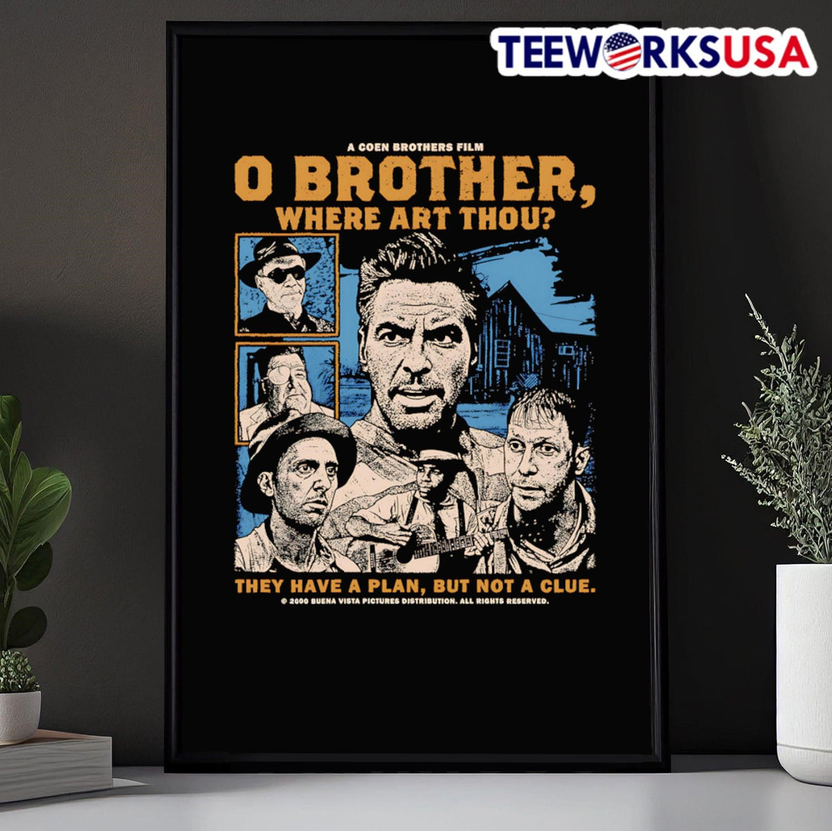 0 Brother where art thou they have a plan but not - Adult & Kids T-Shirts, Sweatshirts & Hoodies apparel design preview 5
