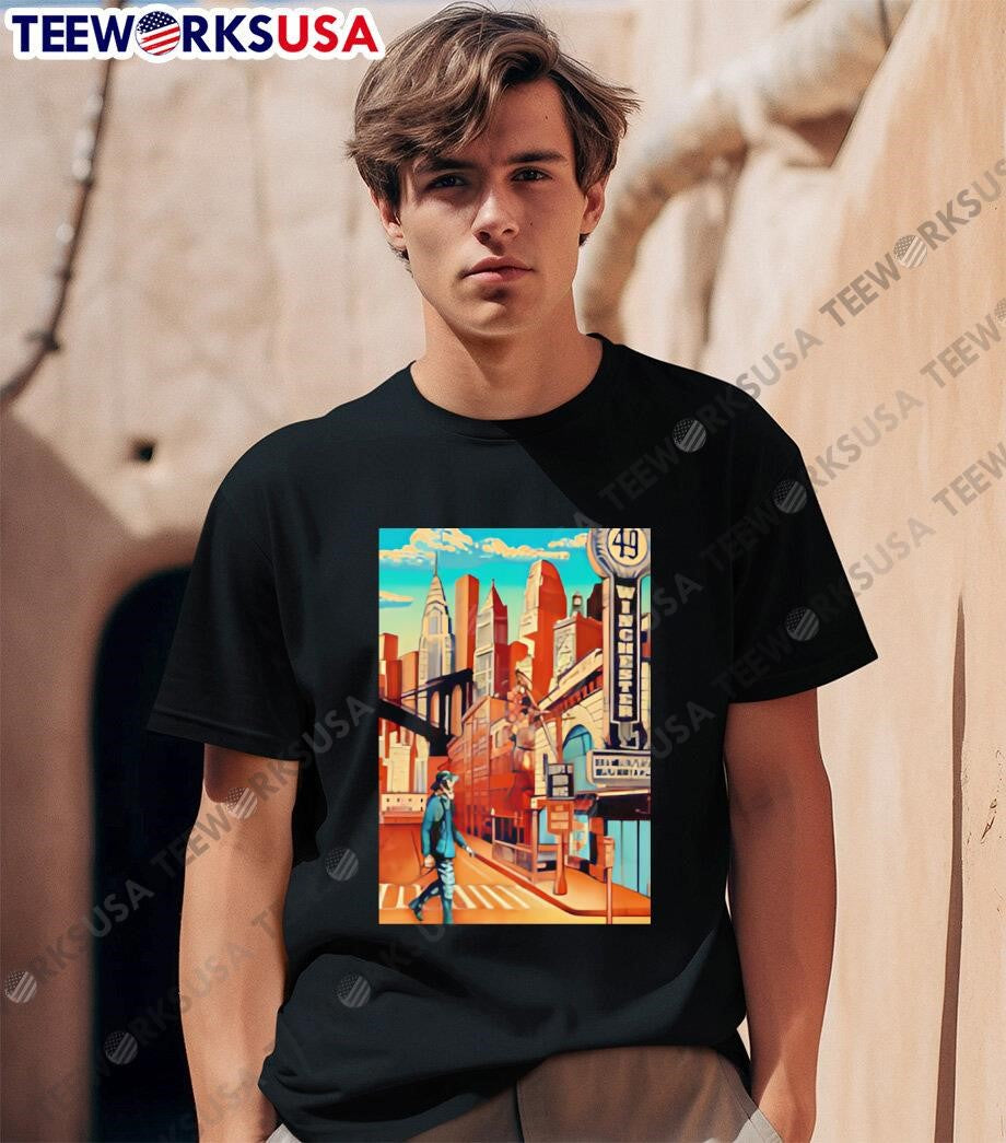 49 winchester september 11 2024 new york nyc poster - Adult & Kids T-Shirts, Sweatshirts & Hoodies apparel design preview 1