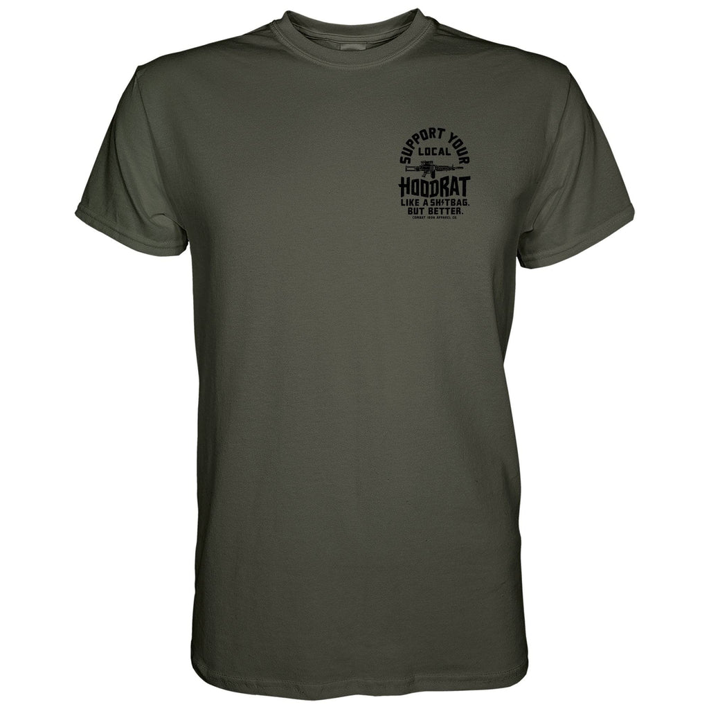Support Your Local Hoodrat Men's - Adult & Kids T-Shirts, Sweatshirts & Hoodies apparel design preview 6