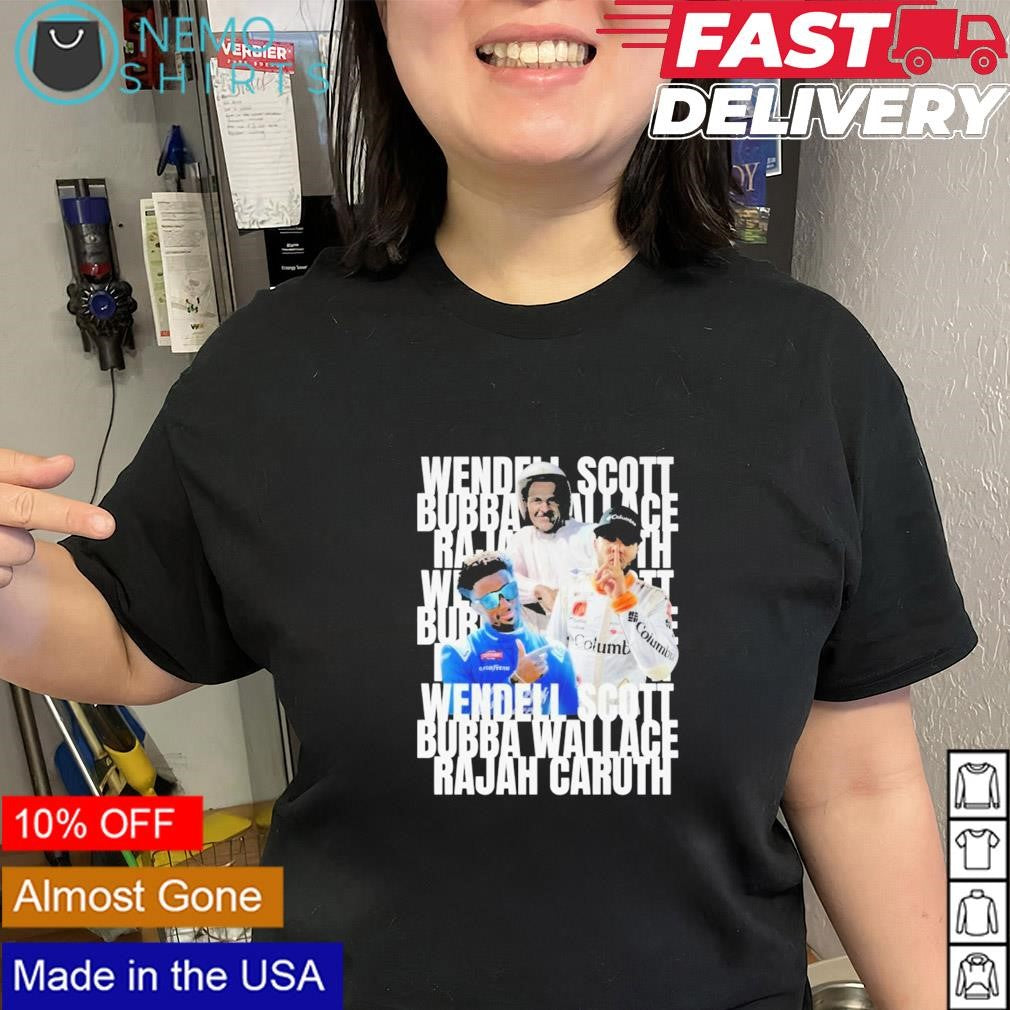 Wendell Scott Bubba Wallace Rajah Caruth - Adult & Kids T-Shirts, Sweatshirts & Hoodies apparel design preview 1