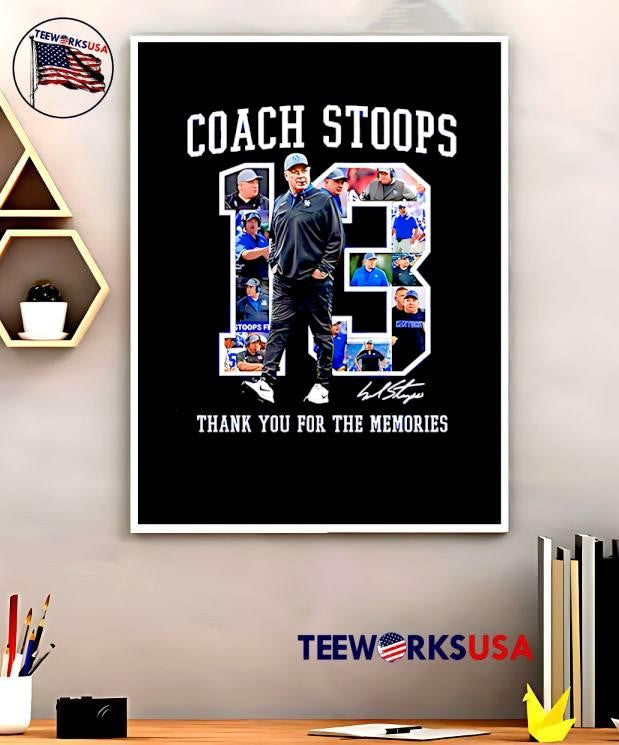 Awesome Kentucky Wildcats Thank You Coach Stoops 2025 - Adult & Kids T-Shirts, Sweatshirts & Hoodies apparel design preview 5