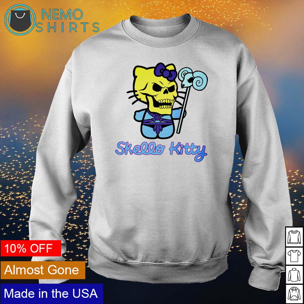 Skeleton skello kitty - Adult & Kids T-Shirts, Sweatshirts & Hoodies apparel design preview 4