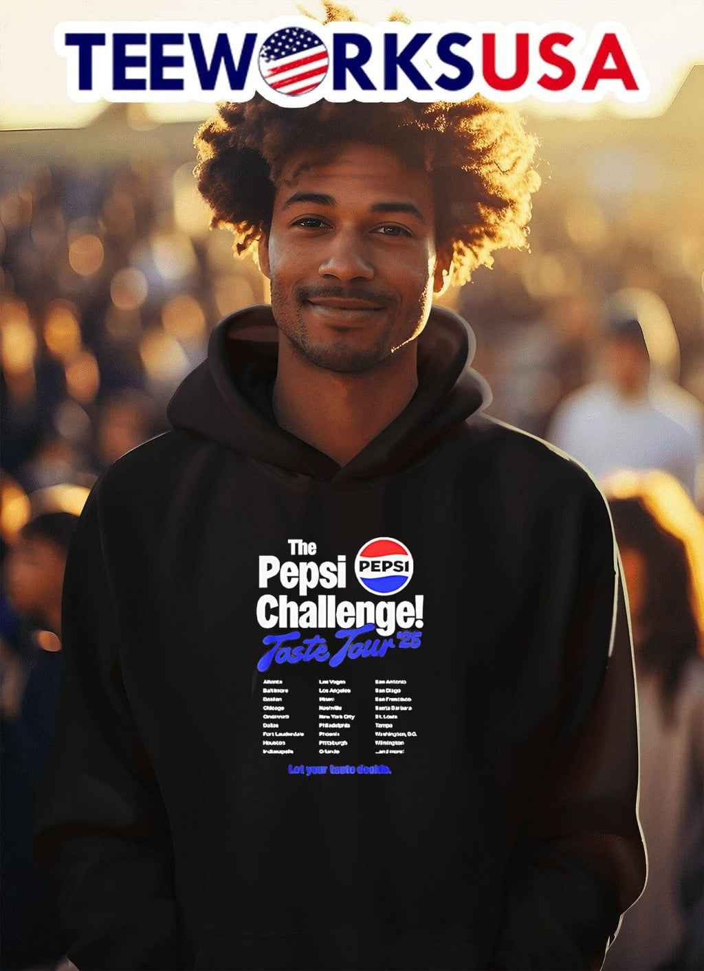 The Pepsi Challenge Taste Tour 2025 - Adult & Kids T-Shirts, Sweatshirts & Hoodies apparel design preview 2