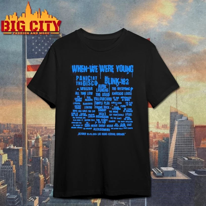 When We Were Young Festival 2025 Overseer Lineup - Adult & Kids T-Shirts, Sweatshirts & Hoodies apparel design preview 1
